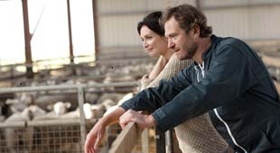 Couple d'agriculteur